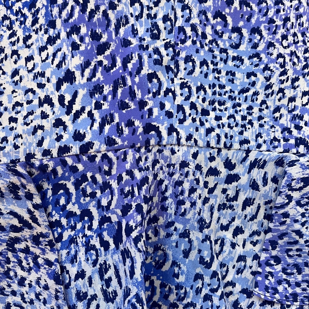 Rebecca Taylor Blue Peplum Tank Top - Picture 8 of 12